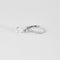 Boucles d'oreilles Paire boucles oreilles diamants or blanc 58 Facettes 2090701
