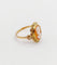 Bague 52.5 Bague vintage or jaune, camée sur coquille 58 Facettes A06091