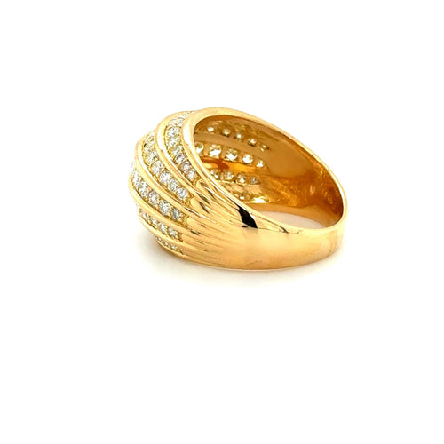 Bague 58 Bague Or jaune et Diamants 58 Facettes 1.0000191/3