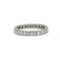 Bague 50 Alliance - Platine et diamants 58 Facettes 1157