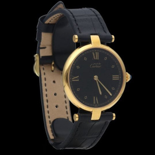 Montre Cartier Montre Must De Cartier Vermeil 58 Facettes MT40919