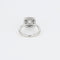 Bague 50 Bague de fiançailles or blanc diamants 58 Facettes