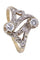 TOI ET MOI Diamants Art-Nouveau 58 Facettes 083651