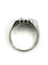 Bague BVLGARI. Collection "Parentesi", bague or blanc 18K et diamants 58 Facettes