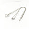 Collier Collier cœur en or blanc et diamant 58 Facettes 30079