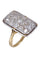 Bague 52 Bague art-nouveau diamants 58 Facettes 090961