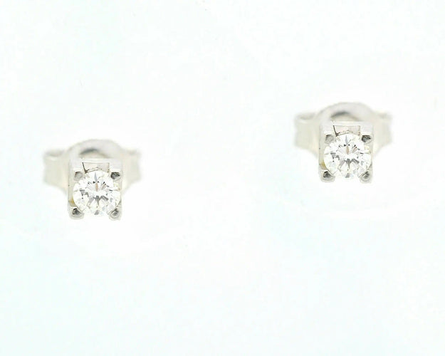 Boucles d'oreilles Boucles d'oreilles pointe de lumière 0,25 ct 58 Facettes 10594