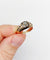 Bague 56.5 Bague jonc bombé antique en or 14k et diamant taille rose 58 Facettes A06623