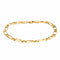 Bracelet Gourmette Maille Alternée 1+1 58 Facettes LP175/1