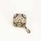 Pendentif or blanc, saphirs et diamants 58 Facettes B250461