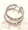 Boucles d'oreilles Créoles Mauboussin or blanc et diamants 58 Facettes