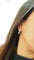 Boucles d'oreilles 21 mm Boucles d'oreilles en or blanc et diamants en chute 58 Facettes 31399
