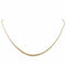 Collier Collier maille palmier en or jaune 58 Facettes