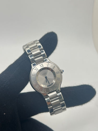 Montre Coffret complet Cartier 21 Must de Cartier 58 Facettes