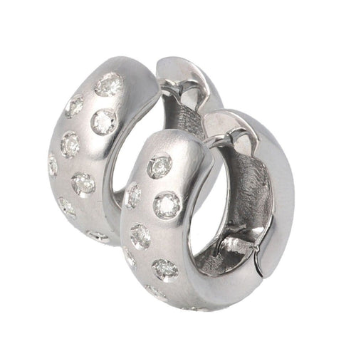 Boucles d'oreilles Boucles d'oreilles or diamants 58 Facettes 3961