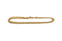 Bracelet Oro Giallo Bracelet à maillons cubains en or jaune 58 Facettes brc251