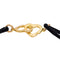 Bracelet Dinh Van Bracelet Cordon Double Cœur Or jaune 58 Facettes 5119889RV