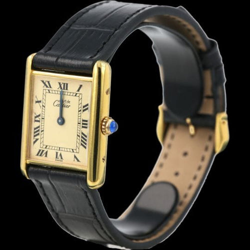 Montre Cartier Montre Tank Vermeil 58 Facettes MT42219