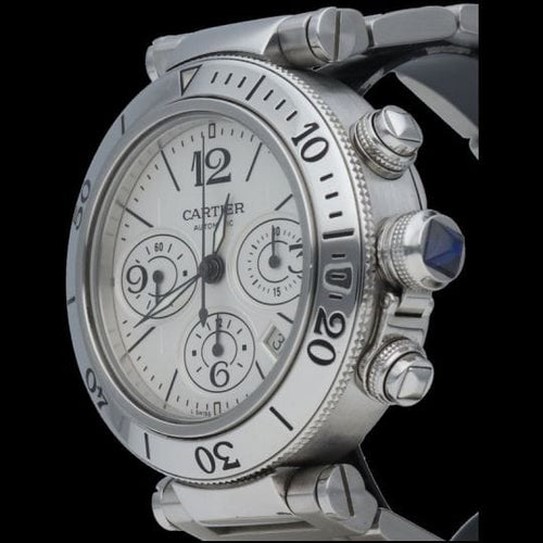 Montre Montre Cartier Pasha Seamaster Chronographe 42 mm 58 Facettes MT42146