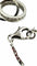 Collier Cartier Love or gris et diamants