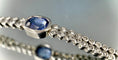 Bracelet Bracelet or blanc saphir et brillants 58 Facettes