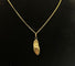 Pendentif Pendentif babouche or jaune 58 Facettes LP195/3