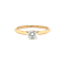 Bague 55 Cartier - Bague Solitaire 1895 - Or jaune et Diamant 58 Facettes 1.0000274/1