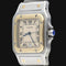Montre Cartier Montre Santos De Cartier Galbee 58 Facettes MT40290