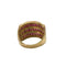 Bague SORTIJA DE DISEÑO CONTEMRPORÁNEO SIGLO XX de ORO 18 kts con DIAMANTES y RUBI 58 Facettes Q252B