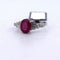 Bague 55 Bague Art déco en platine avec rubis et diamants 58 Facettes