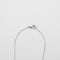 Collier collier diamant, or gris 58 Facettes