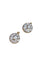 Boucles d'oreilles Boucles d’oreilles en or jaune et blanc diamants 58 Facettes