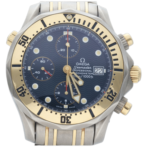 Omega Montre Seamaster 300M Chronograph Titanium  / Or Jaune 18K