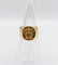 Bague 45 Chevalière antique or 18k armoiries française blason fleur, heaume et lion, sceau 58 Facettes A05250