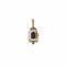 Pendentif Pendentif Art Déco en or deux tons 58 Facettes