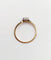 Bague 48 Bague solitaire art déco or jaune et diamants 58 Facettes A05660