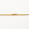 Collier Collier or jaune maille cordelette 58 Facettes GU212