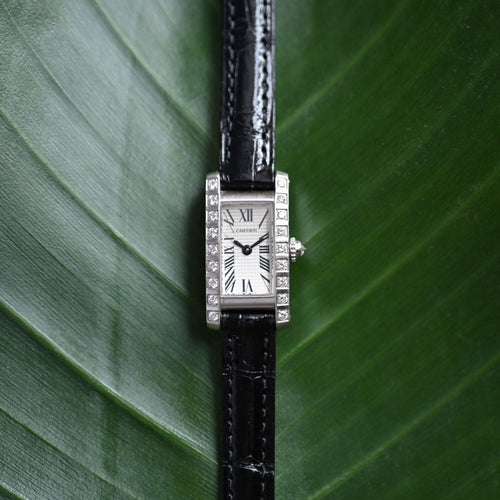 Bracelet Cartier Tank Allongée Mini 58 Facettes