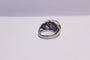 Bague 49 Bague Jonc Or blanc 58 Facettes