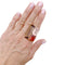 Bague 56 Bague H.Stern, collection "Cobblestones", or noble, pierres de couleur. 58 Facettes 34834