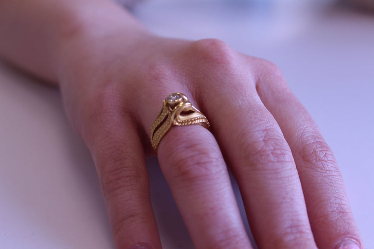 Bague 52 Carrera Y Carrera - Bague or jaune et diamant 58 Facettes DA13564010101
