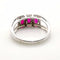 Bague 54 Bague rubis diamants 58 Facettes