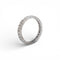 Bague 55 Alliance Éternité Art Deco Platine et Diamants – Circa 1920 58 Facettes 523