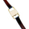 Montre Montre Jaeger-Lecoultre, "Etrier", or jaune, cuir. 58 Facettes 35123