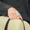 Bague 59 Cartier La Dona - Bague XL en or blanc sertie de diamants 58 Facettes LP1091