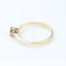 Bague 57 Bague solitaire en or jaune 18 carats avec diamant de 0,20 carat 58 Facettes 129996