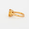 bague 50 Bague en or jaune avec citrine 58 Facettes 219-1
