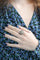 Bague 56 Bague étoile Or Gris Et Diamants 58 Facettes 526
