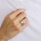 Bague Alliance or jaune, or blanc et diamants 58 Facettes LP766/13