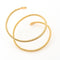 Bracelet Bracelet Double Tête de Serpent 58 Facettes LP851/14